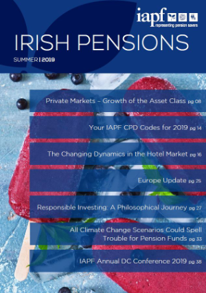 Irish Pensions Magazine Summer 2019